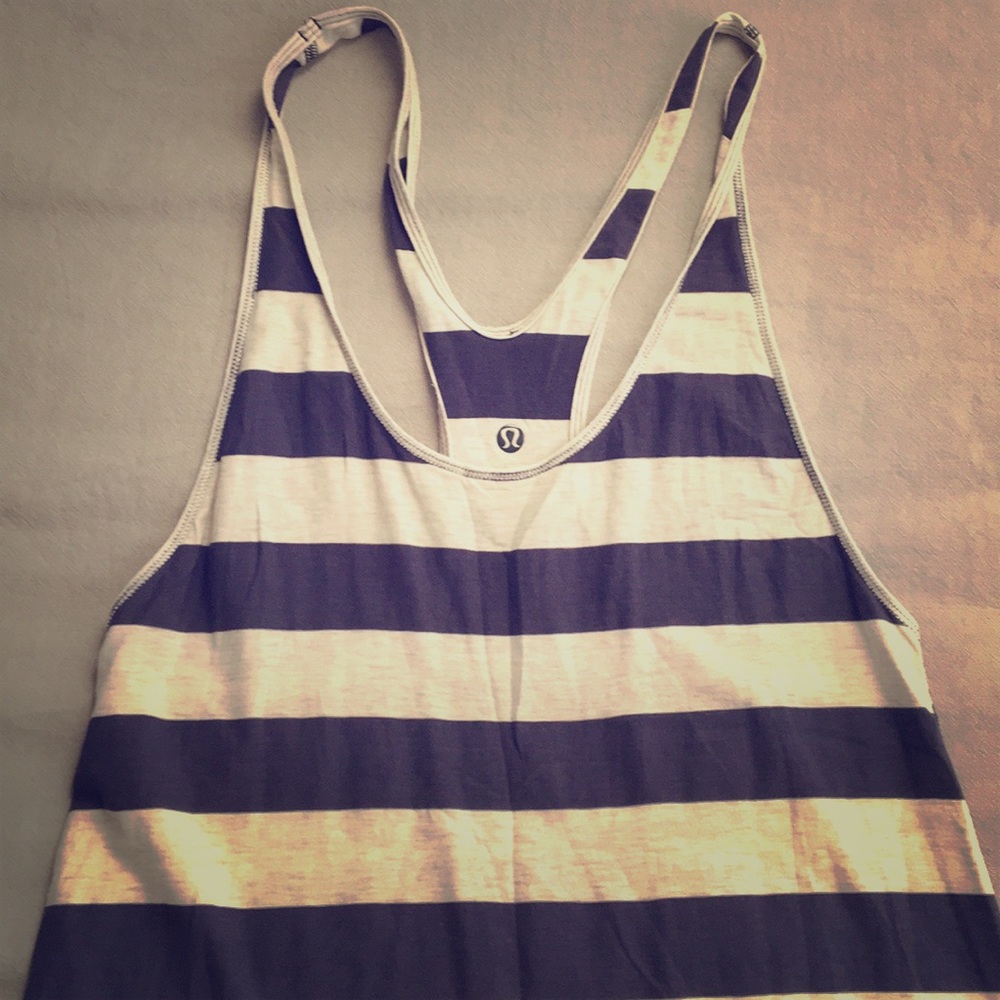 Striped Lululemon Tank Top
